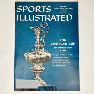 Sports Illustrated May 12 1958 Americas Cup‎ Carleton Mitchell
